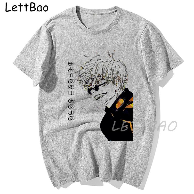 Jujutsu Kaisen Characters T Shirt Women Harajuku Streetwear Tees Sukuna Clothes Japanese Female Anime