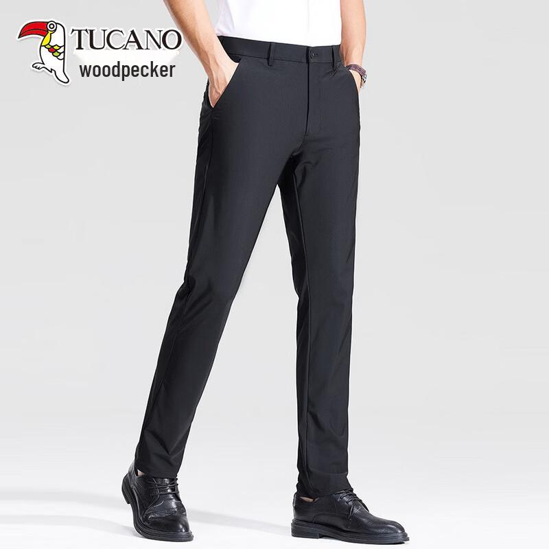 TUCANO Men s 2026 Spring Loose Fit Straight Leg Casual Pants 38