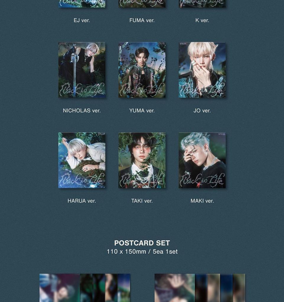 (Üvöltés verzió.) &TEAM [Vissza az életbe] KR 1. Mini Album