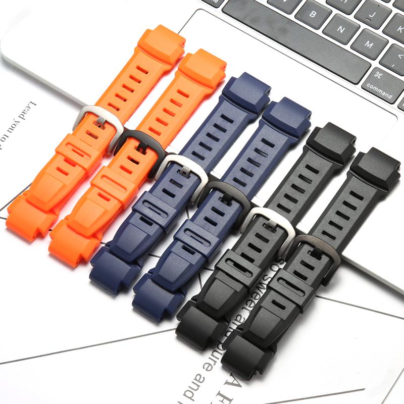 Příslušenství k hodinkám Pro Casio Protrek PRG 260 500 510 250 PRW-3500 2500 5100 Pánský Řemínek Náramek Voděodolný Pryskyřice Guma Řemínek k hodinkám