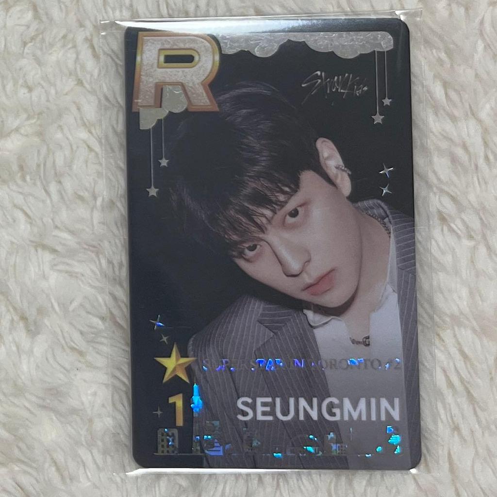 [USED] Stray Kids SSJYP Seungmin Stray Kids Real Card Trading Card Toronto