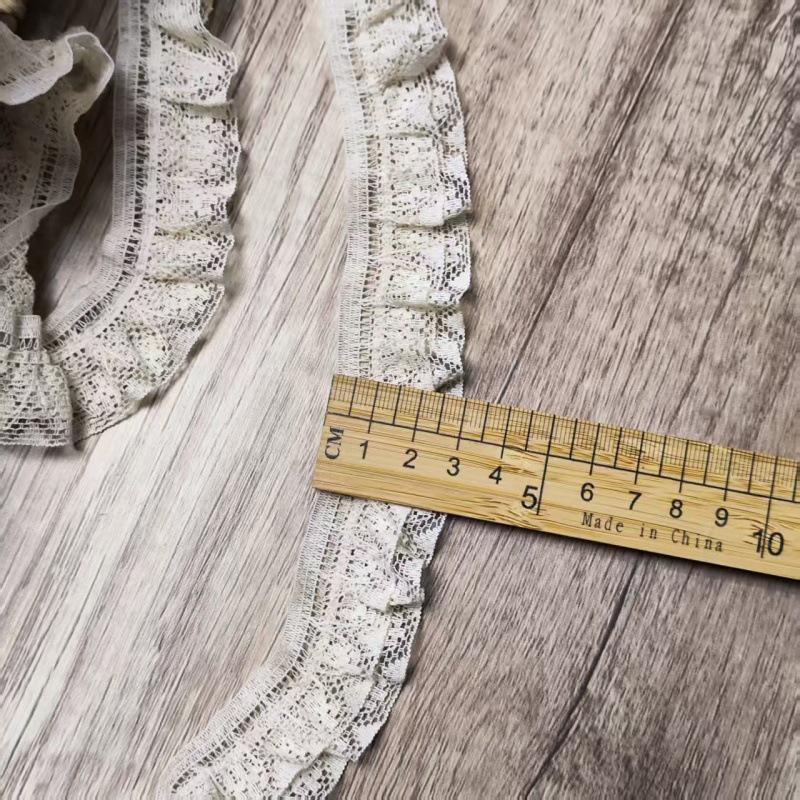 Retro Lace Elastic Cotton Thread for Doll Clothing Embroidery