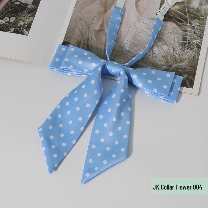 JK Однотонный с горошком Длинная ручка Галстук-бабочка Матросский костюм