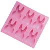 New 1Pc 6-hole Tooth Shaped Silicone Cake Mold 3D Teeth Chocolate Fondant Molds