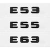 Car Tail Letter Number Emblem Sticker Rear Trunk Badge Decal for Mercedes Benz E Class E53 E55 E63 E200 E220 E230 E240 E250 E260