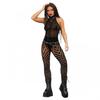 Fever Womens/Ladies V Striped Sleeveless Bodystocking