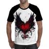 Trendy Letters Graphic T Shirts For Men Summer Fashion Hip Hop 3D Printed Crew Neck Tshirts Casual Streetwear Oversized Tees