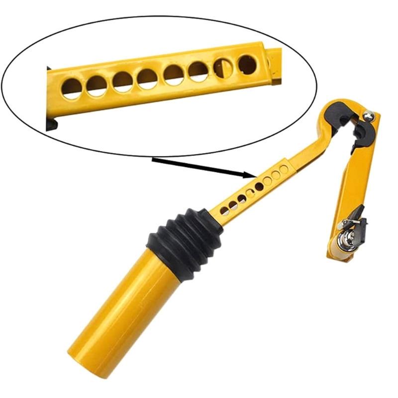 Universal Anti Theft Car Handbrake Gear Lock Adjustable Adjustable Car Lock Simple to Use for Car Trucks SUVs Trailers