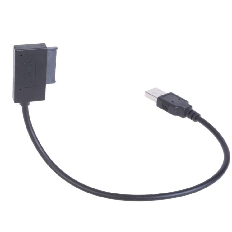 Güvenilir ve Verimli USB2.0'dan 7+6 13 Pin Slimline SATA Kablosu Kolay Kurulum