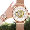 Nouvelle Mode Marque de Luxe Squelette Montres Mécaniques pour Femmes Montre Féminine Automatique à Remontage Automatique Montres-Bracelets pour Dames Montre Femme