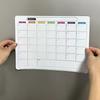 A Refrigerator Magnet ,monthly and Weekly Planner, Magnetic Calendar Sticker, Soft Magnetic Note Sticker, Message Board
