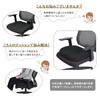Baibu Home Large Cushion Chair Cushion Low Resilience High Resilience Cushion Mesh Breathable 45 X 42 Cm Black Gaming Chair Office Chair Car Seat
