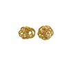 Salt Island Qionghua Series Single Flower Stud Earrings Versatile Simple Temperament Light Luxury Gold-Plated Earrings