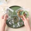 Jewelry Small Self-Sealing Plastic Zip Clear PVC Storage Bags for Storing Bracelets Rings Earrings Organizer