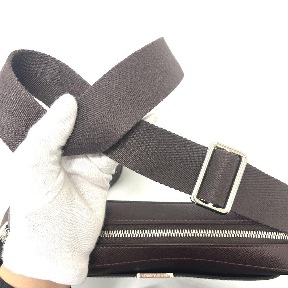 Louis Vuitton M34410 Anton Messenger PM Crossbody Shoulder Bag  Acajou wine-red