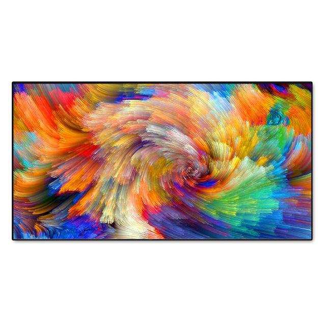 Moderno dipinto su tela astratto albero della vita poster e stampe decorative quadri da parete per soggiorno arredamento casa senza cornice