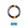 Carbon Fiber Car Ignition Switch Key Hole Ring Cover Trim Sticker for Mercedes-Benz W204 W212 W246 A B C E Class GLA CLA GLC SLK