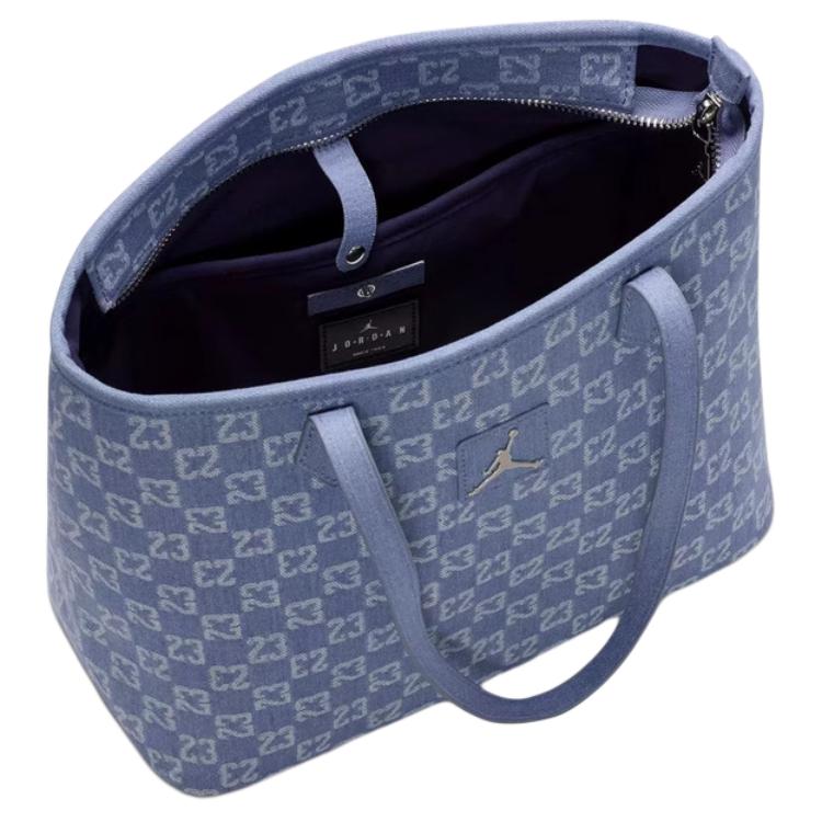 Jordan Fashion Tote Bag, Shopping Bag, Shoulder Bag Women's Blue Jordan II6430-432