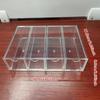 Compact Desktop Makeup Organizer, Ideal for Bedroom, Office Or Countertop.