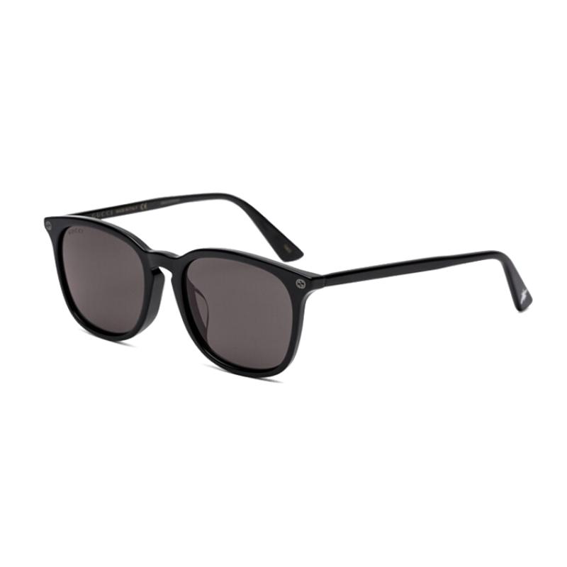 GUCCI Plate Frame Square Sunglasses Unisex