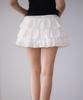 Rose Franz Lovely Flare Cancan Mini Skirt [White]