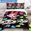 Power police  Adventure 3pcs K-pop music group Bedding set,Ideal for Bedroom, Dormitory,Including Duvet Cover And 2pcs Pillowcases,Fan gifts
