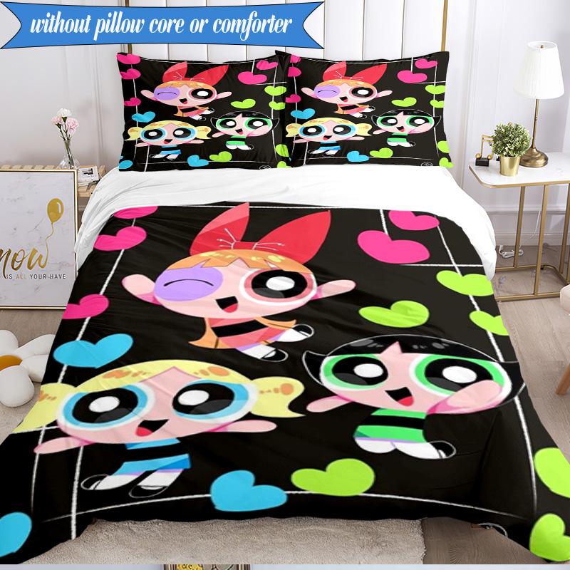 Power police  Adventure 3pcs K-pop music group Bedding set,Ideal for Bedroom, Dormitory,Including Duvet Cover And 2pcs Pillowcases,Fan gifts