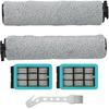 For Bissell For Crosswave Brush Rolls and Filters, Replacement Parts for CrossWave HF2/3845N/3831 Series Vacuum Cleaner, 2 Pack Brush Rollers &