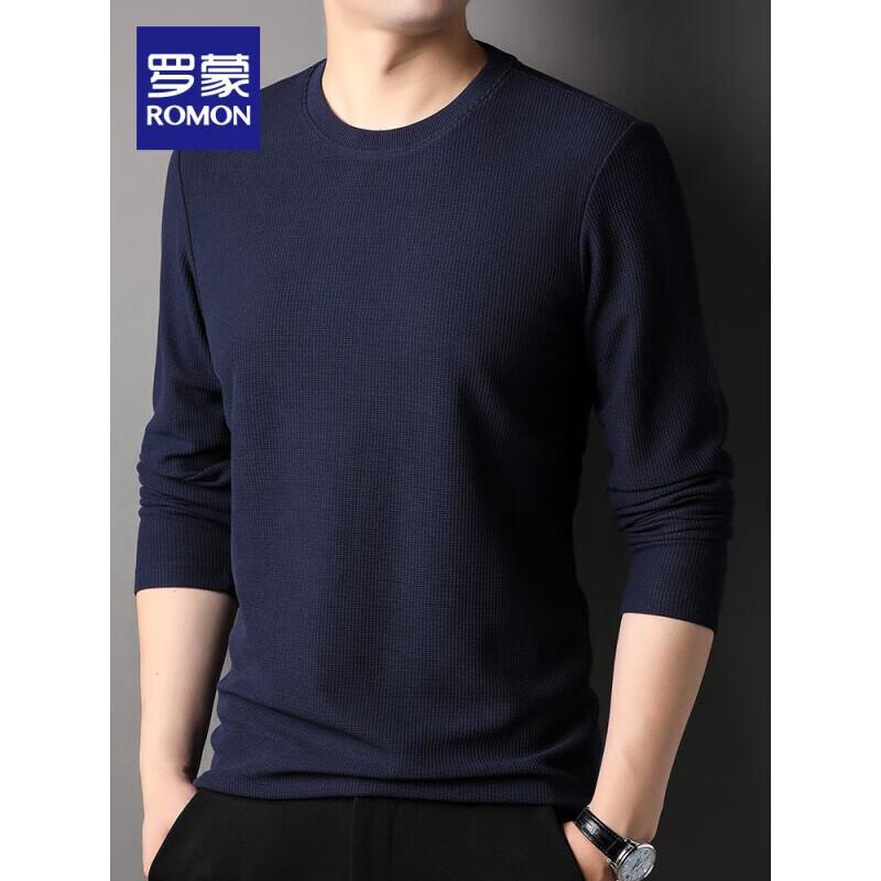 ROMON Men's 2025 Round Neck Casual Sweater