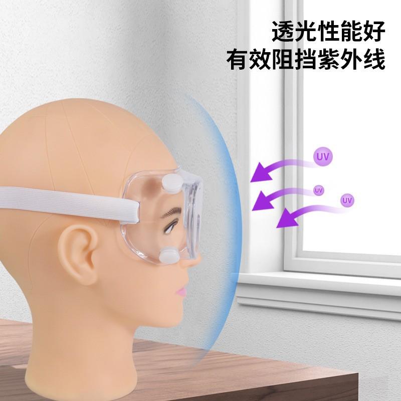 Professional four-bead anti-epidemic goggles Protection against wind, dust, droplets, grinding sparks, and splashes in the lab and while mowing