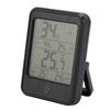 Hygrometer Indoor Humidity Meter Black Portable Humidity Gauge with Backlight for Home
