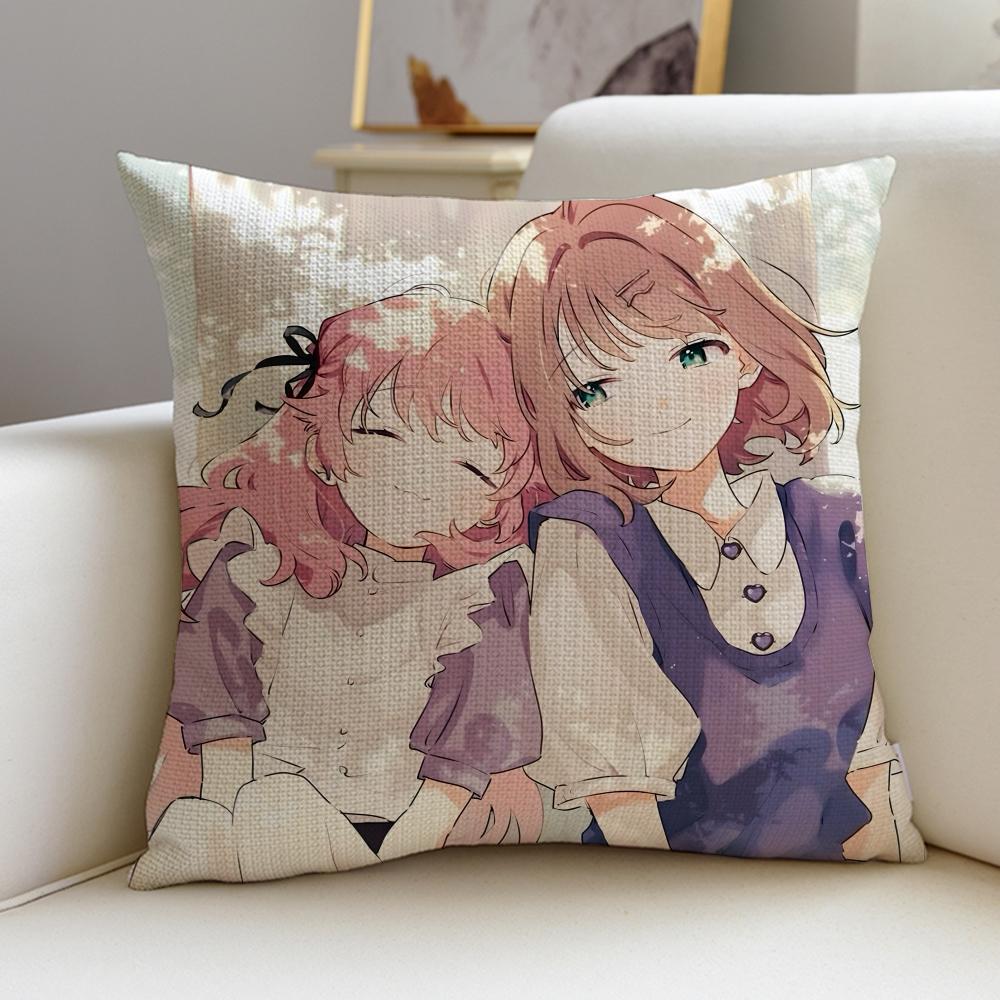My Wish Is to Fall in Love Until You DieS Cushion Cover  linen pillowcase square removable and washable cushion