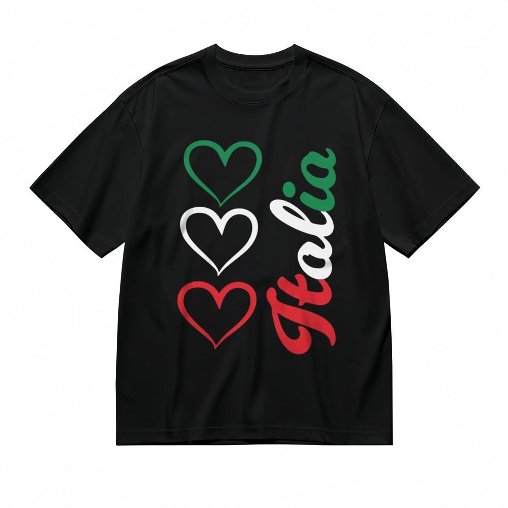 Women's Comfy Trend Slight Stretch Classic T-Shirt National Color Design Tee