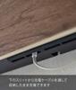 Yamazaki Jitsugyo [Gypsum Board Tweezers and Wood Screws Included] Compatible with Gypsum Board Walls, Tablet & Remote Control Holder, Brown,