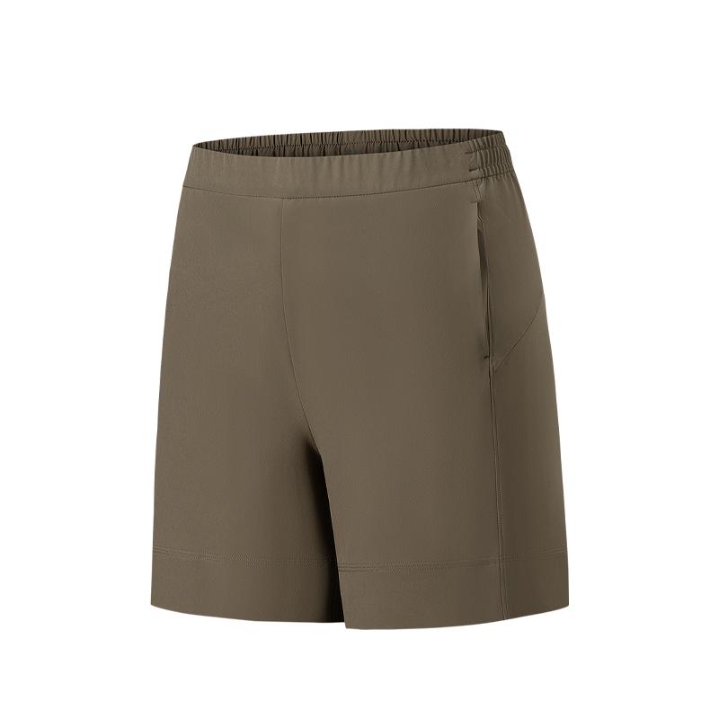 Anta Solid Color Versatile Simple Soft Casual Shorts Women shorts 162620507-4 M