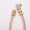 Universal Brass Water Hose Couplers 4Pcs Set Quick Connects Leakproof Fittings For Various Pipe Diameters