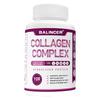 Premium Kollagen Protein Komplex 1500 mg Nahrungsergänzungsmittel, 120 Kapseln pro Flasche