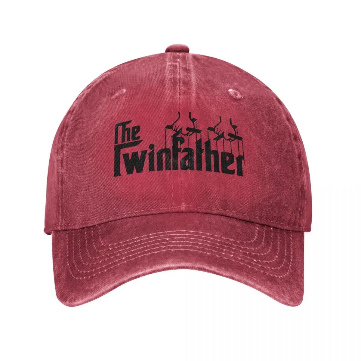 The TwinFather Unisexs The Twinfather Of Twins Twin Daddy Parent Baseball Cap Luxury Unisex cap Hat Unisex Girl Unisexs