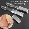 1Pc Stainless Steel Double-Sided Foot File for Dead Skin & Cuticle, Pedicure Foot Scrubber, Foot Skin Grinding Scraper Tool