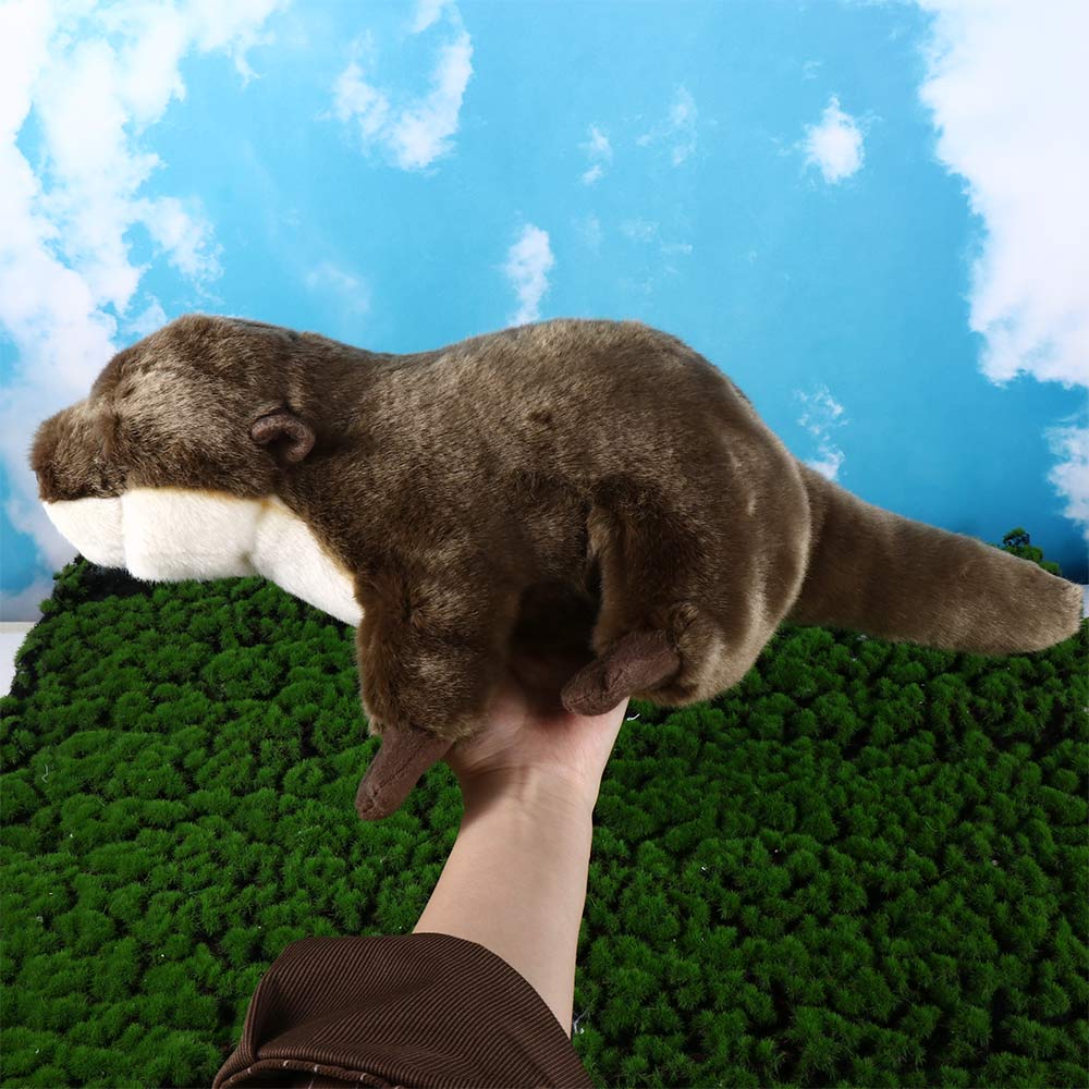 Lifelike Animal Plush Toy Soft Otter Plush Toy Simulation Otter Stuffed Animal Otter Stuffed Dolls