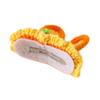 Crocheted Hair Slide Stylish Bangs Hairclip Vintage Carrot Rabbit Ear Hair Accessory Versatile Hairpin Jewelry for Women