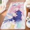 Anime Happy Sugar Life Floor Mat Cheaper Anti-slip Modern Living Room Balcony Printed Bedside Mats
