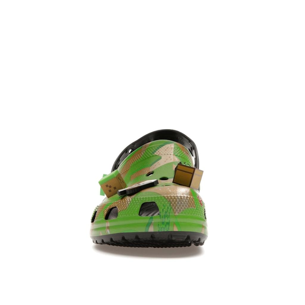 Minecraft x Crocs Classic Clog Gressblokk Unisex Sneakers Grønn Multi 208472-90H