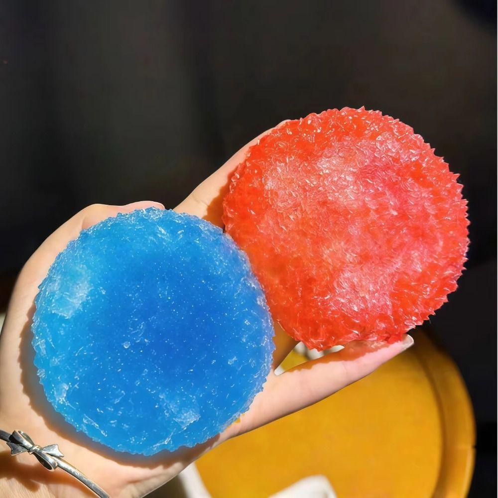 Shapeable Crispy Skin Ball Crushed Ice Cracking Squishy Toy Sensory Fidget Ball Stocking Stuffer