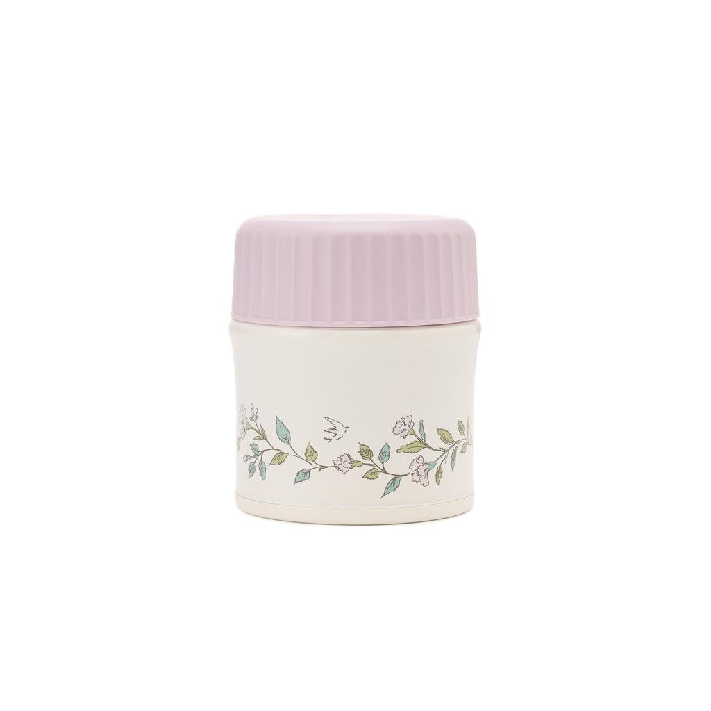 Afternoon Tea Living HS99 Flower Art Insulated Lunch Jar/Thermos, Purple