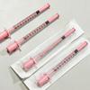 Sterile Veterinary Insulin Syringe Pink 1ml, 100PCS/BOX, 30G 8mm 31G Needle 8mm, Clear Scale Portable Livestock Farm Injection