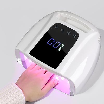 Wiederaufladbare Nagellampe mit Griff, kabelloser Gel-Nagellack-Trockner, Maniküre-Maschine, LED-Licht für Nägel, kabellose Nagel-UV-LED-Lampe