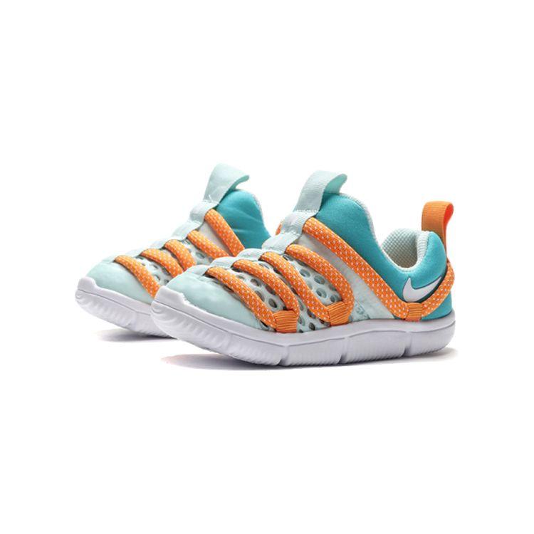 Nike Novice Br Comfortable Non-Slip Shock Absorbing Durable Low-Top Walking Shoes Baby Shoes Blue Orange CK0245-311