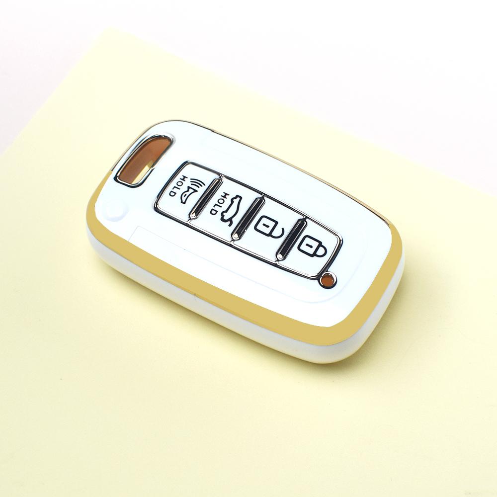 Auto Keychain Tpu Keyless Car Key Case Cover For Kia Soul Hyundai Solaris Hb20 Rohens Sonata 8 Sr Ix35 Elantra I30 Veloster