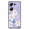 3D Emboss Case For Xiaomi Poco M6 Pro Phone Case Flower Silicone Soft Back Cover For Xiaomi Poco M6 Pro Case PocoM6 M 6 Pro Capa